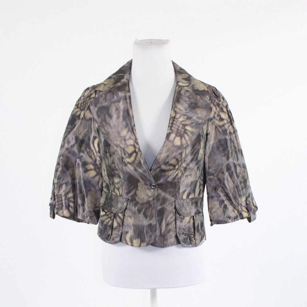 Purple JON 3/4 sleeve jacket 6